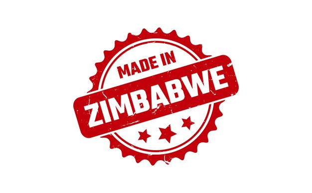 Made In Zimbabwe Rubber Stamp