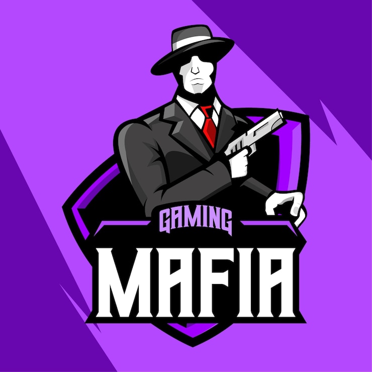ВЕКТОРНАЯ ИЛЛЮСТРАЦИЯ ЛОГОТИПА МАФИИ ТАСКОТА