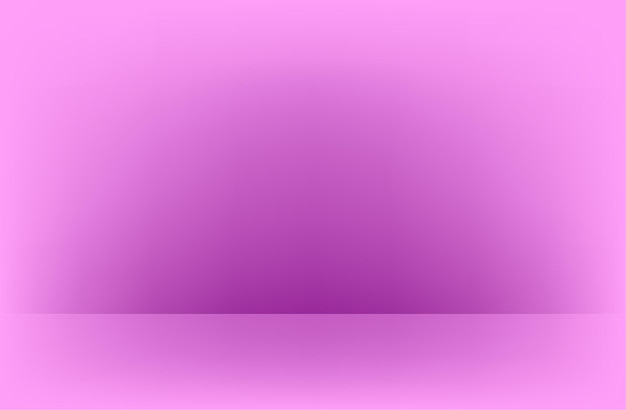 Vector magenta gradient background empty room studio