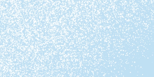 Vector magic falling snow christmas background subtle