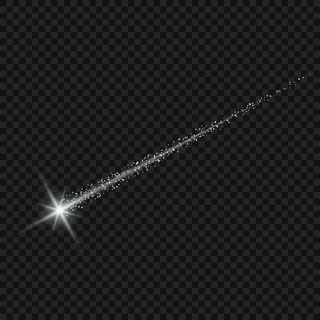 Vector magic light glow effect stars bursts