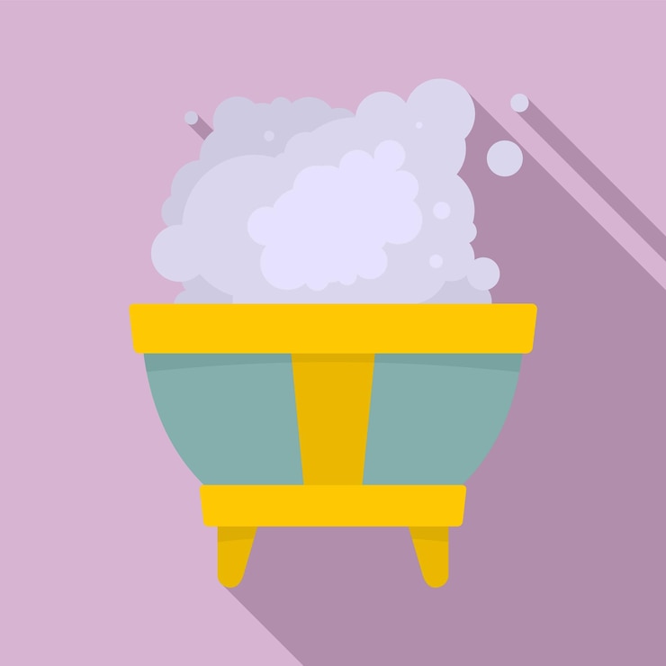 वेक्टर magic smoke bowl icon flat illustration of magic smoke bowl vector icon for web design