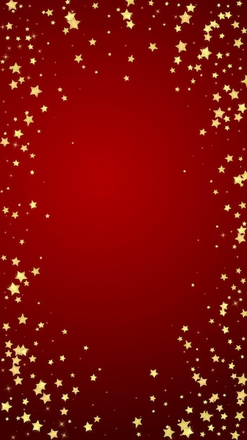 Magic stars vector overlay gold stars scattered