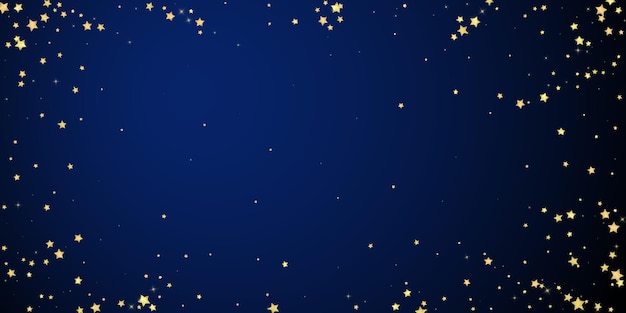 Magic stars vector overlay Gold stars scattered