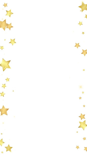 Vector magic stars vector overlay gold stars scattered