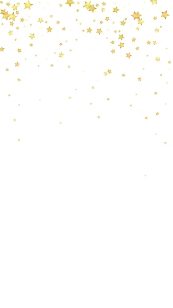 Magic stars vector overlay Gold stars scattered