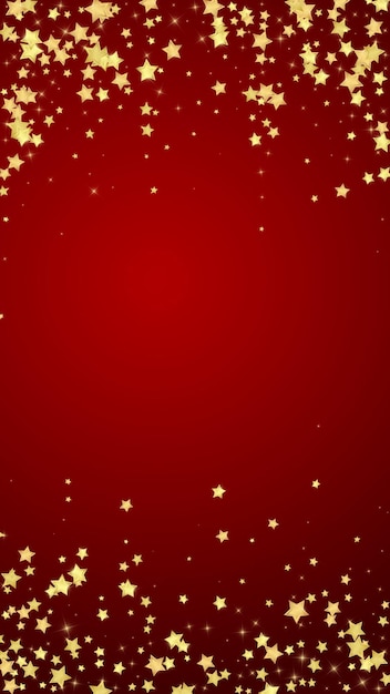 Magic stars vector overlay Gold stars scattered