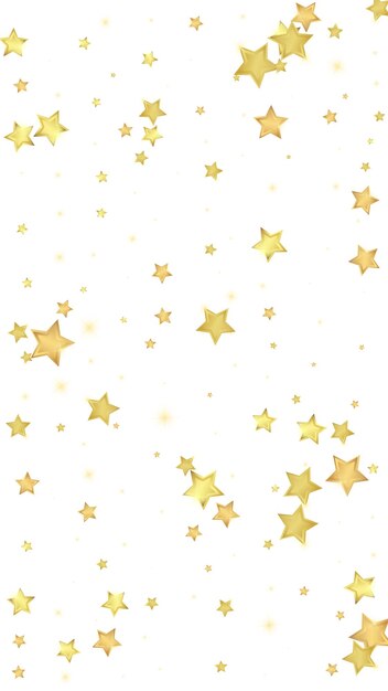 Magic stars vector overlay Gold stars scattered