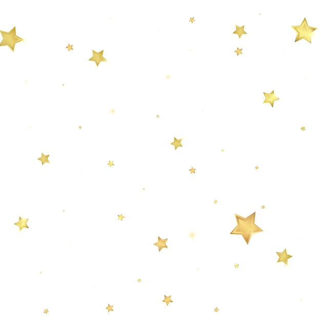 magic stars vector overlay gold stars scattered