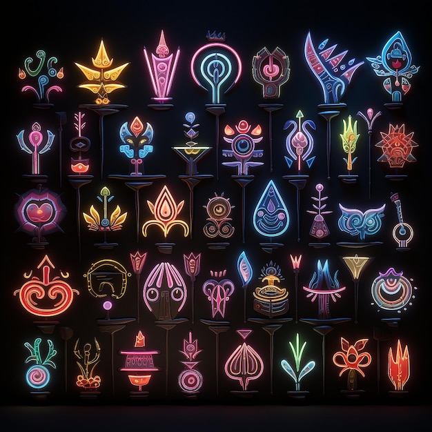 Vector magical symbol