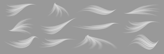 Magische witte vortex flitslicht effect