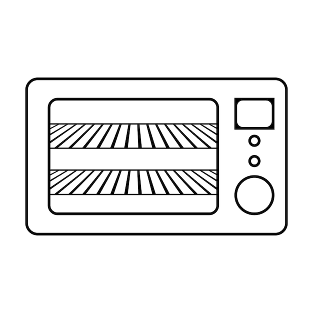 Magnetron vector icoon