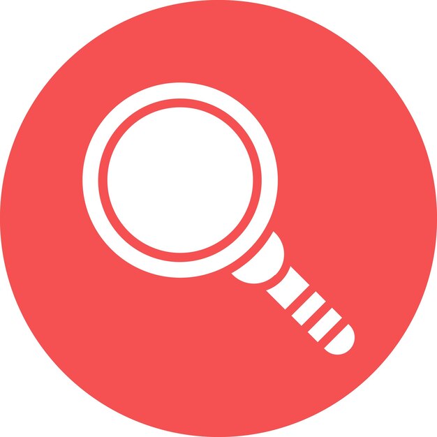 Magnifying Glass Icon Style