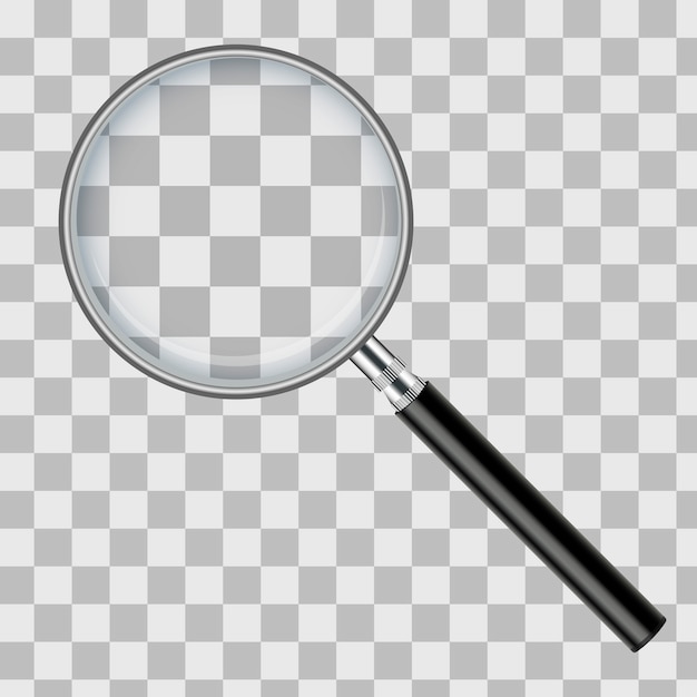 Magnifier Glass Hd Transparent, Small Magnifying Glass With Wooden Handle,  Glass Clipart, Glass, Rough PNG Image For Free Download