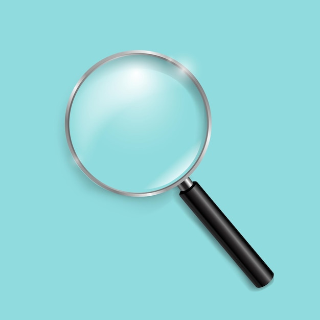 Magnifying Glass Isolated