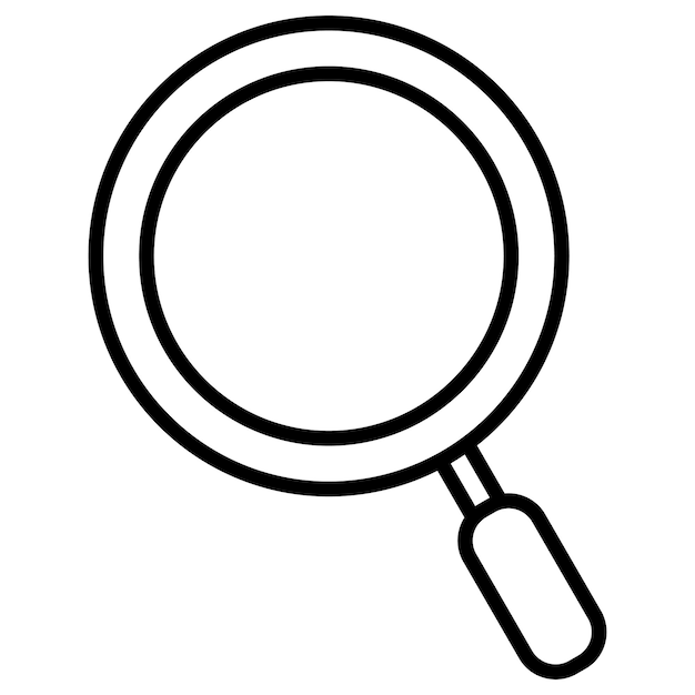 Magnifying Glass Vector Illustration