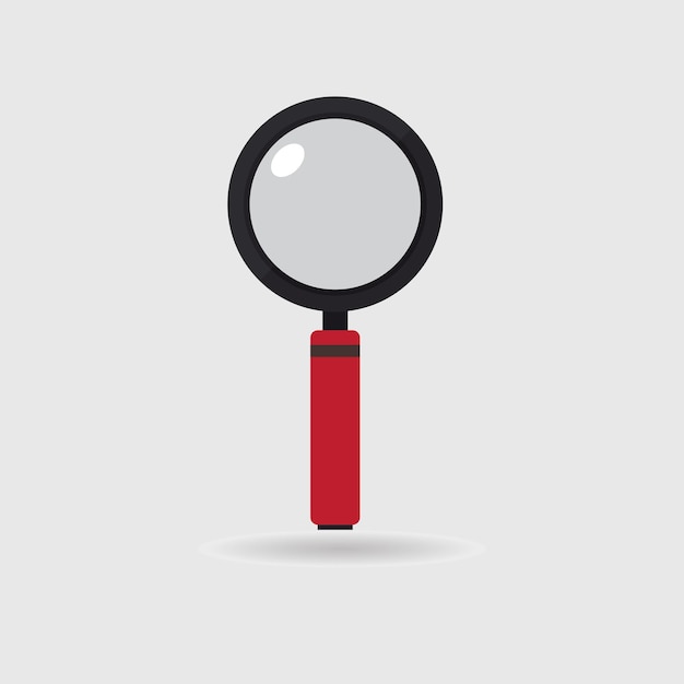 magnifying glass vector