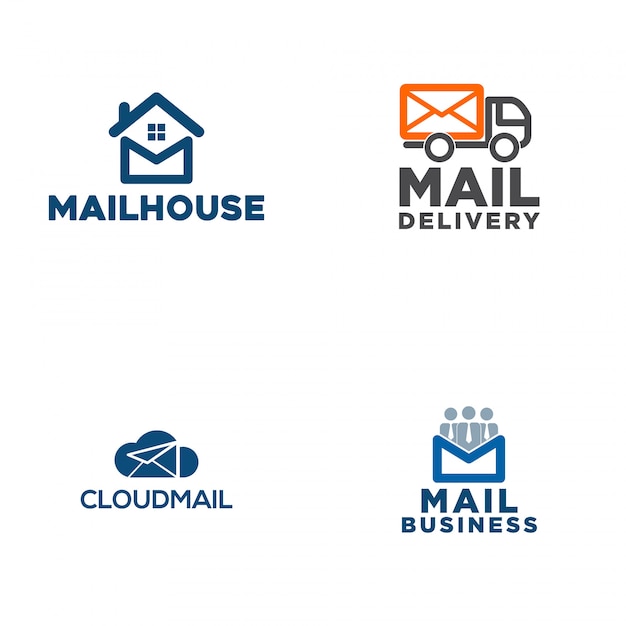 Mail logo vector art