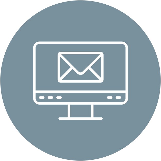 Mail Vector Illustratie Stijl