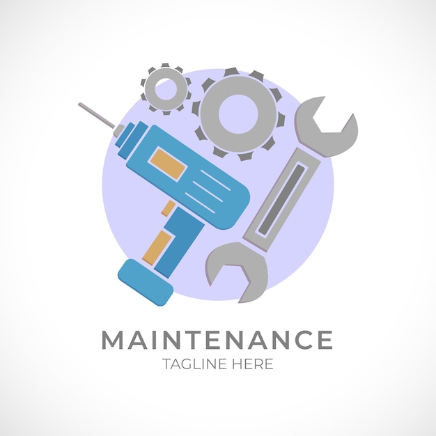 Maintenance logo vector 2