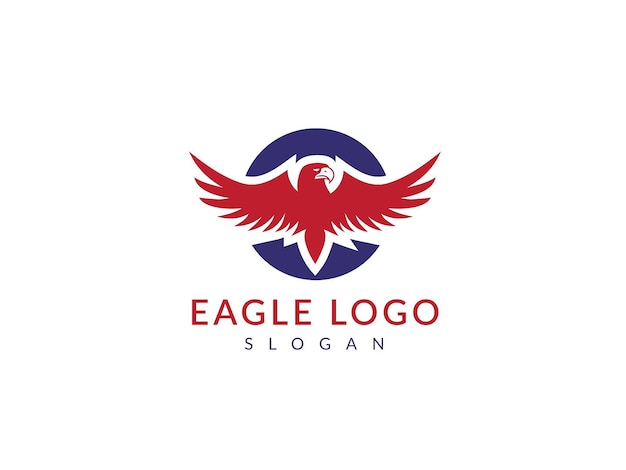 Majestic eagle logos red captivating designs for your brand