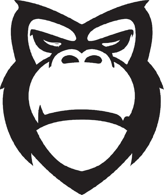 Majestic Monkey Vector Art