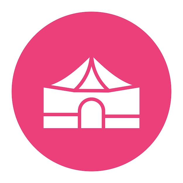 Majlis Tent icon vector image Can be used for Trekking