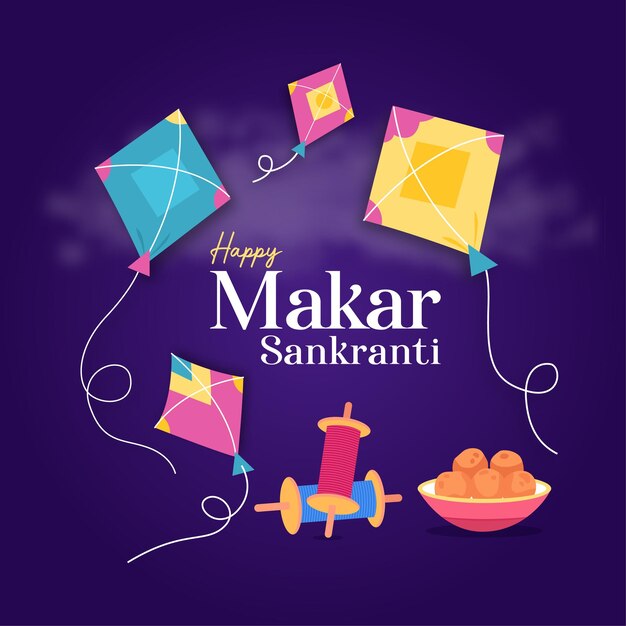 Vector makar sankranti 1