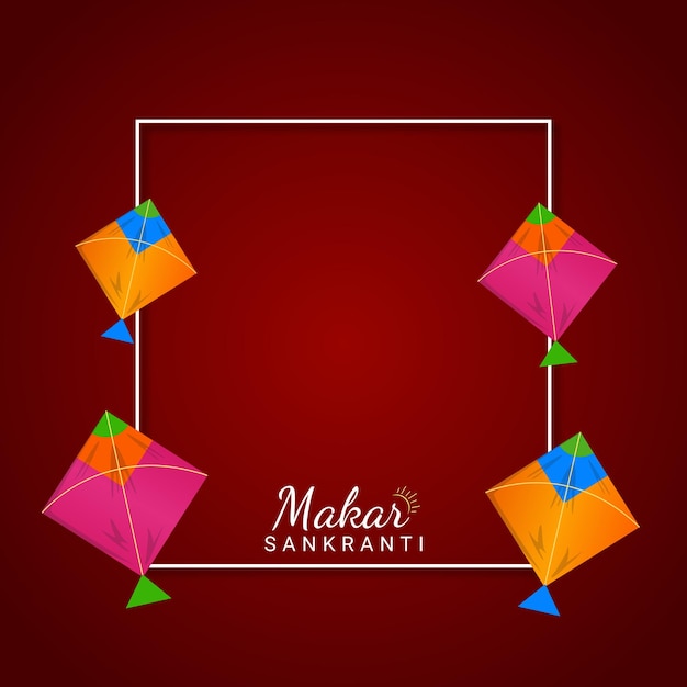 Vector makar sankranti