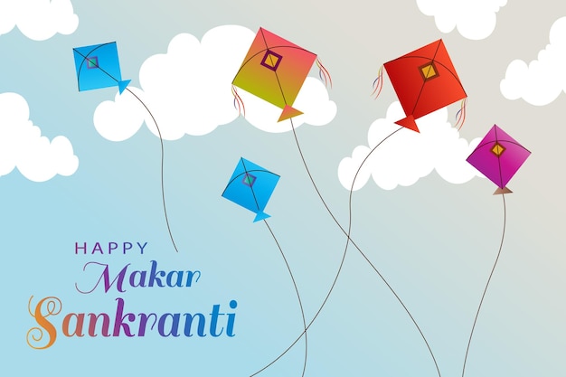 Vector makar sankranti