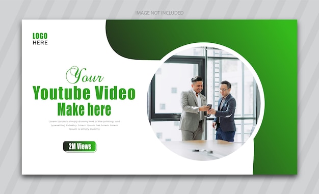make business youtube thumbnail design