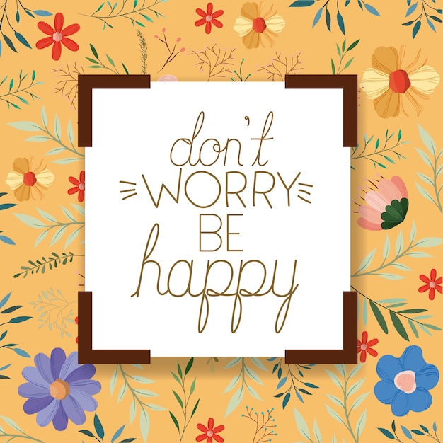 Make it happy message with hand made font