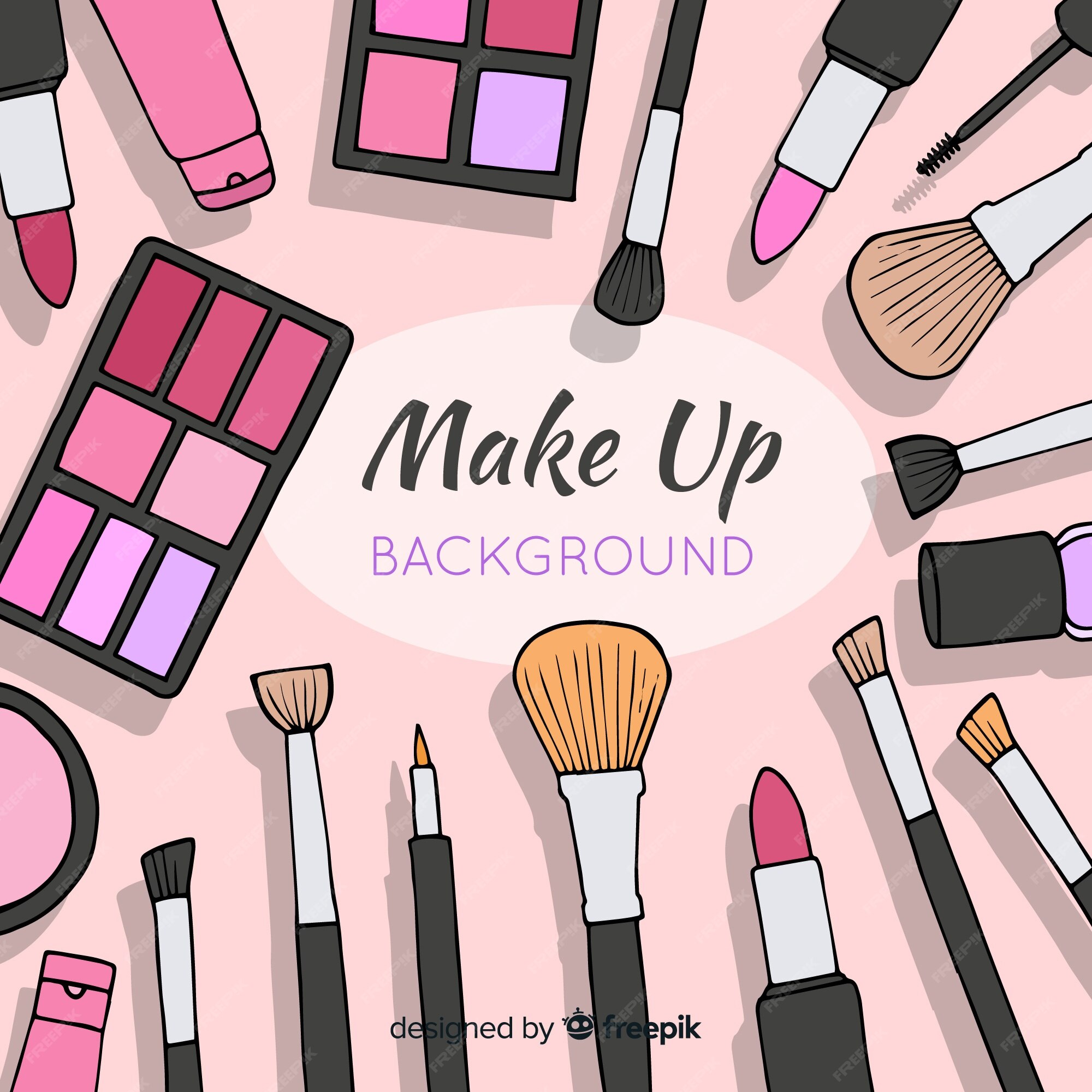 Make up надпись