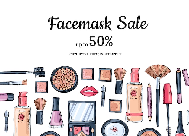 Make up discount banner