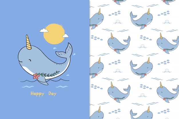 Make a wish whale pattern