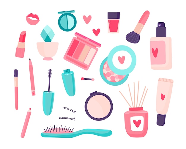 Set di cosmetici per il trucco