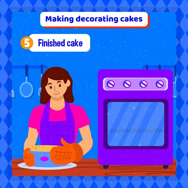 making decorating cakes 5