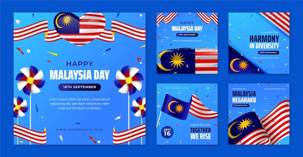 malaysia day celebration  instagram posts