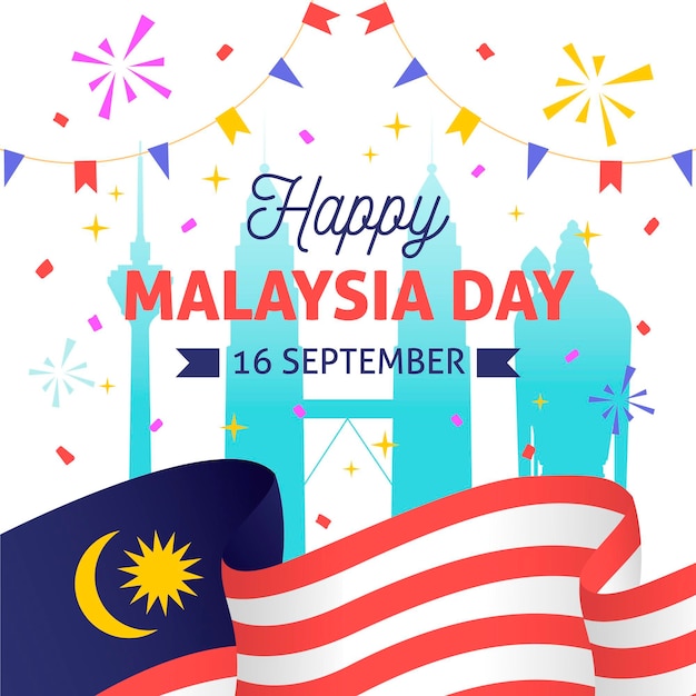 Malaysia day concept