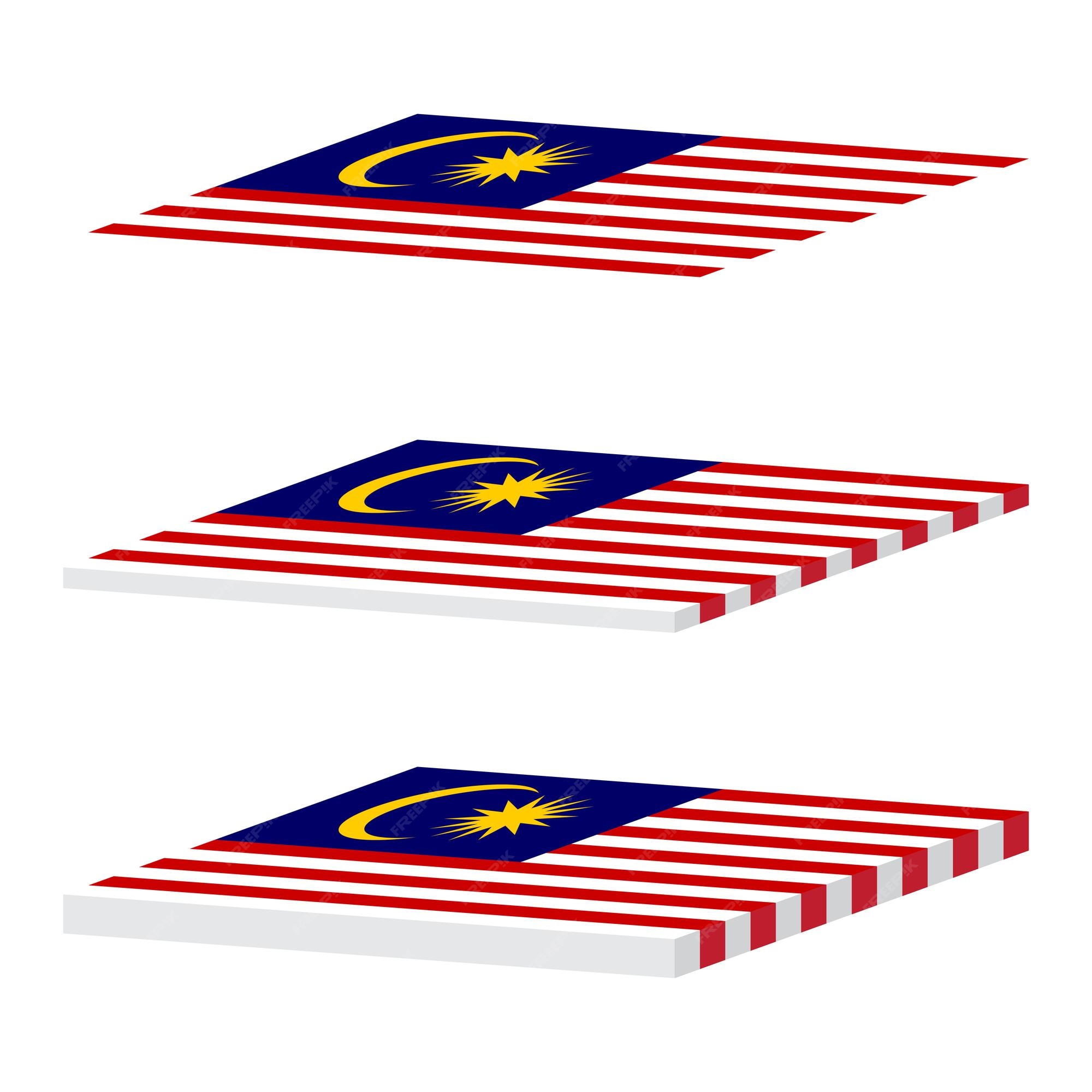 Premium Vector | Malaysia flag vector