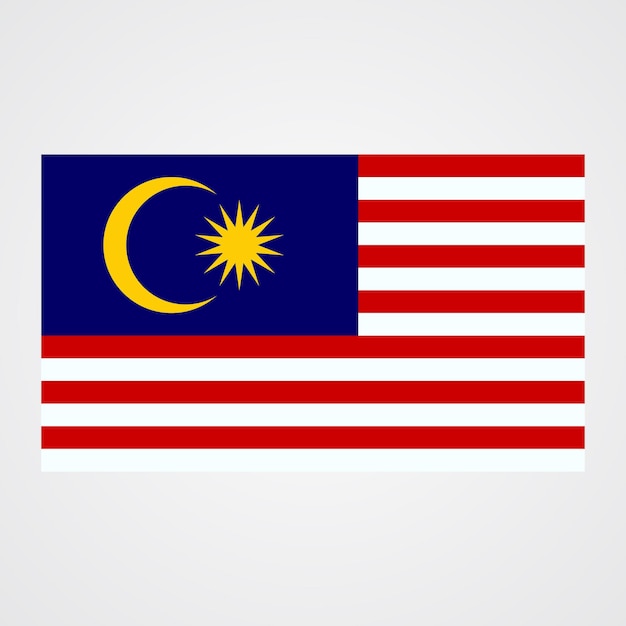 Vector malaysia flag