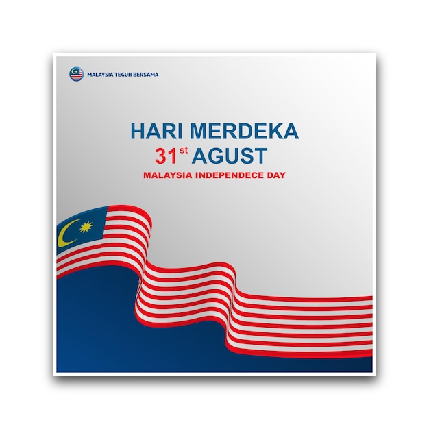 Malaysia Independence Day Banner Template