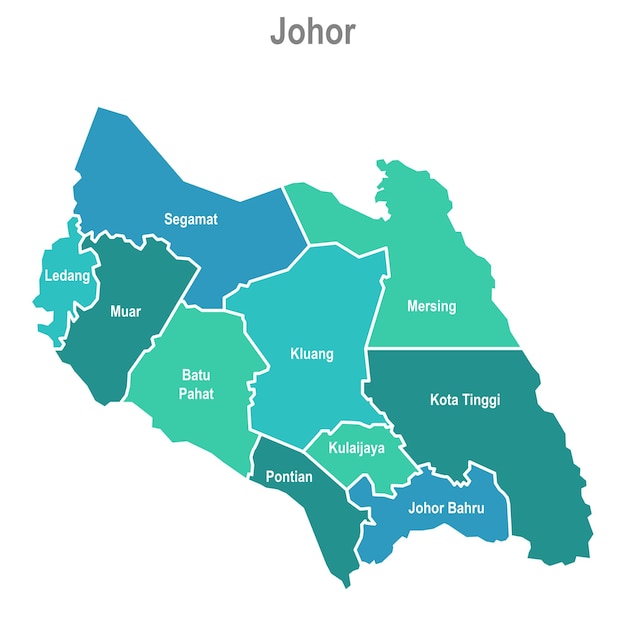 Malaysia State Map