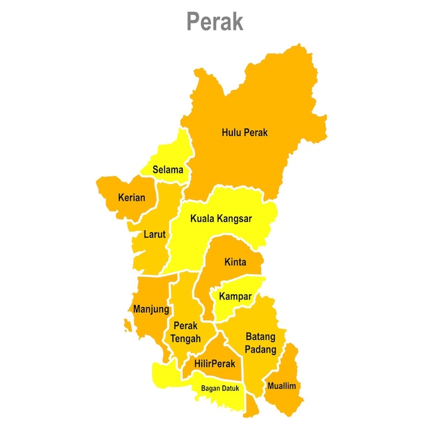 Malaysia state map