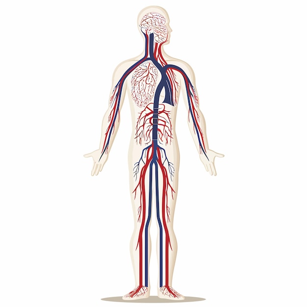 Male_circulatory_system_Vector