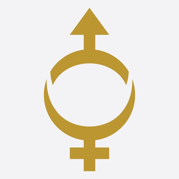 남성 및 여성 성별 로고