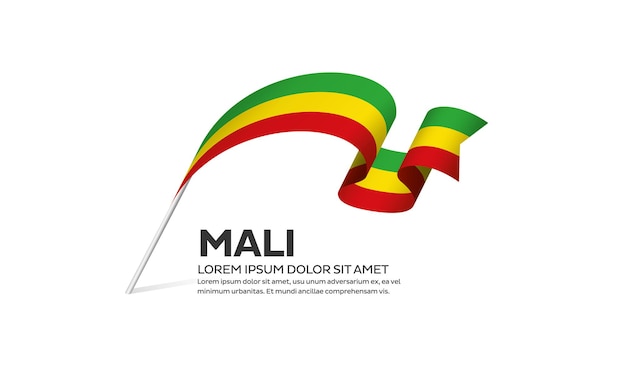 Mali vlag vector