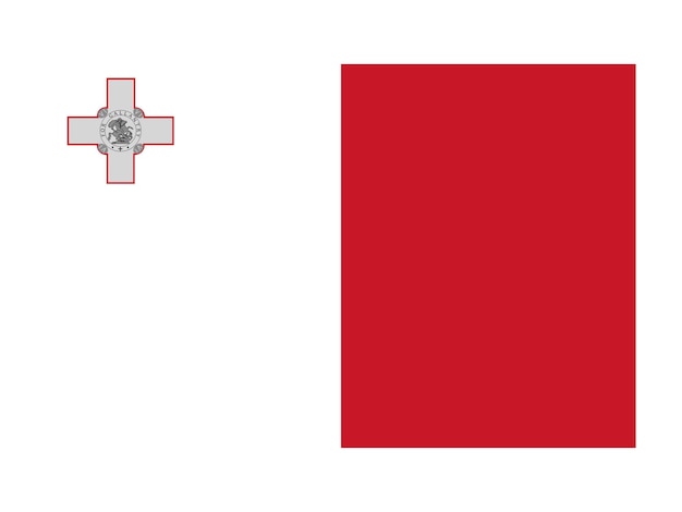 Malta flag official country flag world flag icon international flag icon