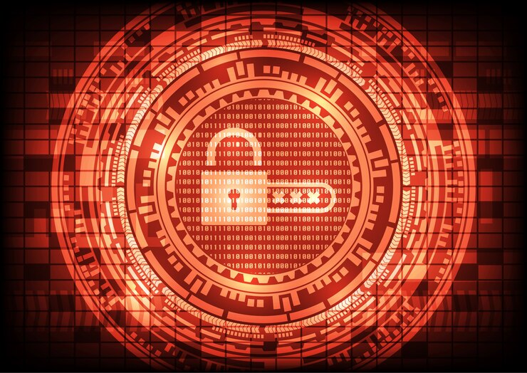 Vector malware ransomware virus encrypted files and show key padlock