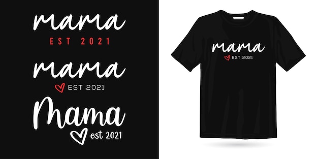 ママ2021tシャツデザイン女性のエンパワーメントtシャツデザイン女性のエンパワーメントロゴ